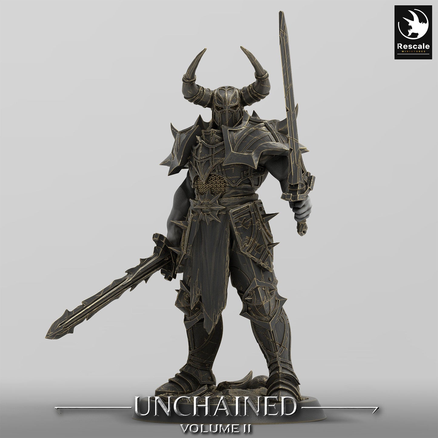 Commanders, Rescale Miniatures | Dungeons and Dragons | Pathfinder | Table Top RPG | 3D Printed Model