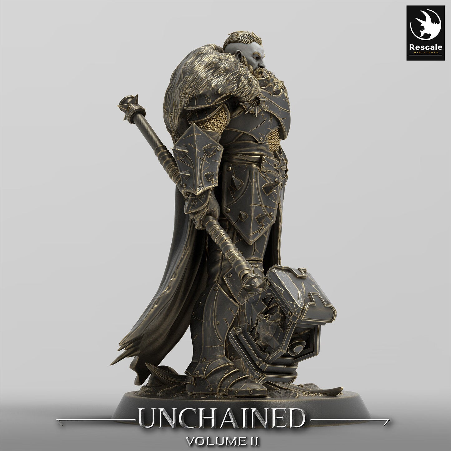 Hammer Raiders, Rescale Miniatures | Dungeons and Dragons | Pathfinder | Table Top RPG | 3D Printed Model