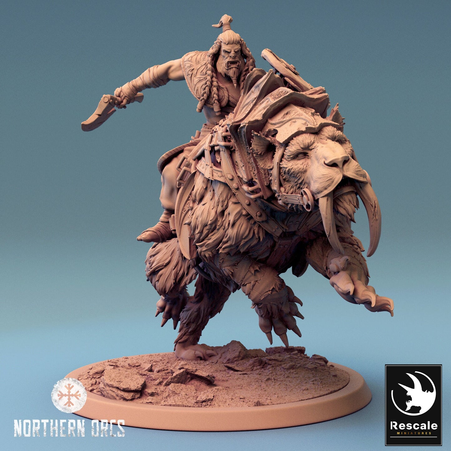 Saber Riders, Rescale Miniatures | Dungeons and Dragons | Pathfinder | Table Top RPG | 3D Printed Model