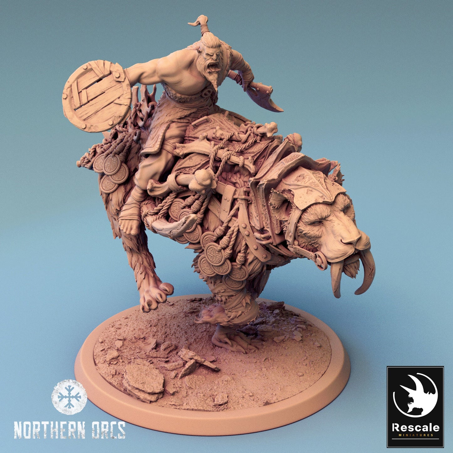 Saber Riders, Rescale Miniatures | Dungeons and Dragons | Pathfinder | Table Top RPG | 3D Printed Model