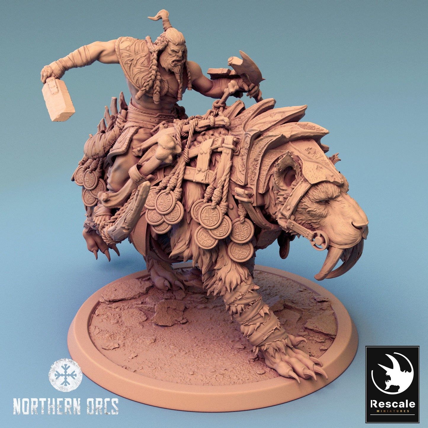 Saber Riders, Rescale Miniatures | Dungeons and Dragons | Pathfinder | Table Top RPG | 3D Printed Model