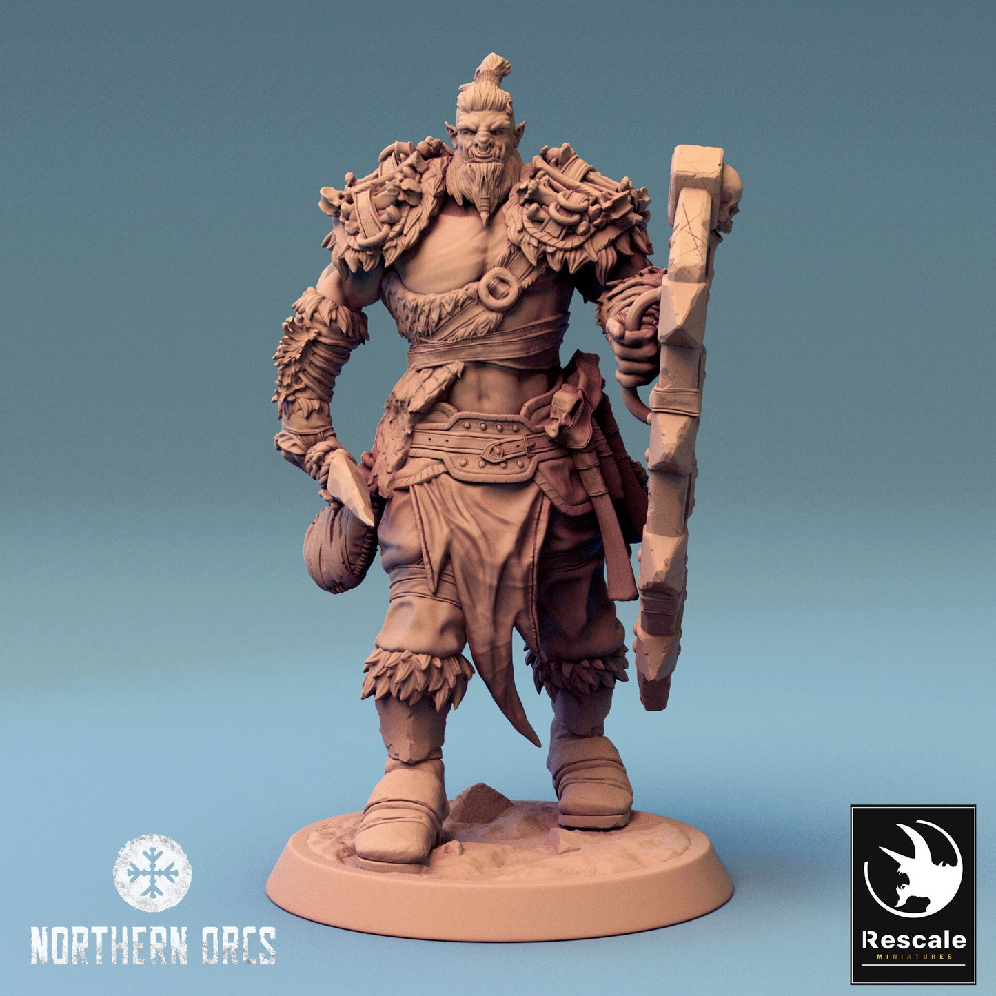 Orcs n' Lil Stabbers, Rescale Miniatures | Dungeons and Dragons | Pathfinder | Table Top RPG | 3D Printed Model