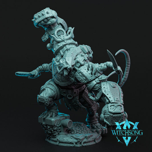 Wererat Monstrosity, Witchsong Miniatures | Dungeons and Dragons | Pathfinder | Table Top RPG | 3D Printed Model