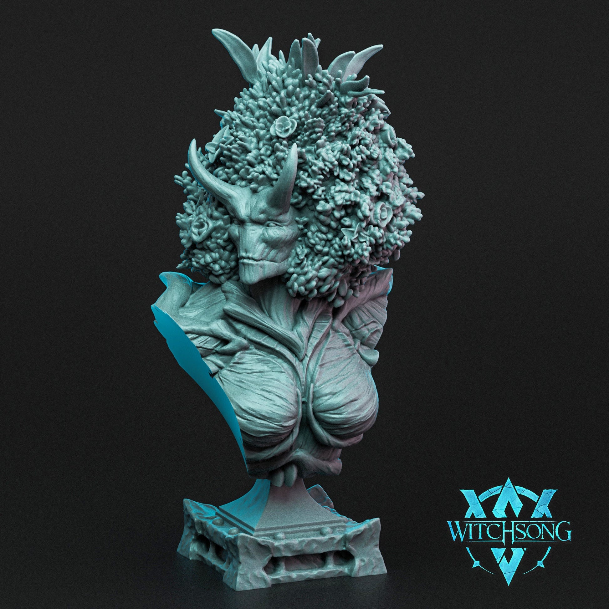 Avatar of Spring, Witchsong Miniatures | Dungeons and Dragons | Pathfinder | Table Top RPG | 3D Printed Model