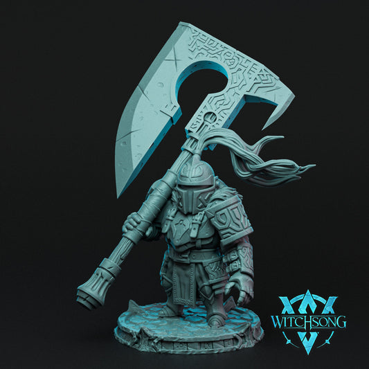 Knight of Stature and Action | Aussie 3D Printed Miniatures and Terrain