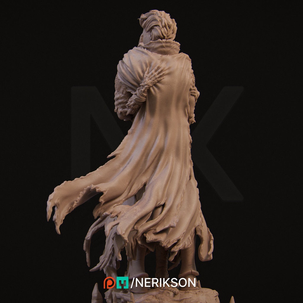 The Last Battle, Statue, Ernest Nemirovsky | Dungeons and Dragons | Pathfinder | Table Top RPG | 3D Printed Model