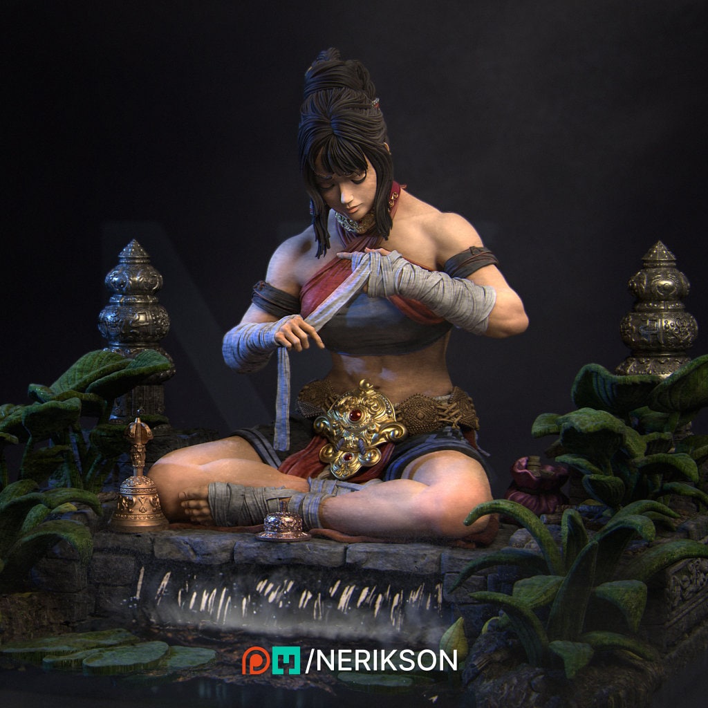 Jingwei, Powerful NPC, Ernest Nemirovsky | Dungeons and Dragons | Pathfinder | Table Top RPG | 3D Printed Model