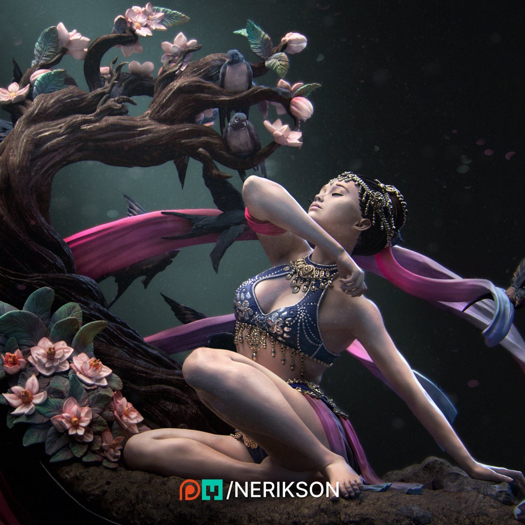 Spring, Statue | Aussie 3D Printed Miniatures and Terrain