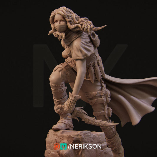 Enika, Powerful NPC, Ernest Nemirovsky | Dungeons and Dragons | Pathfinder | Table Top RPG | 3D Printed Model