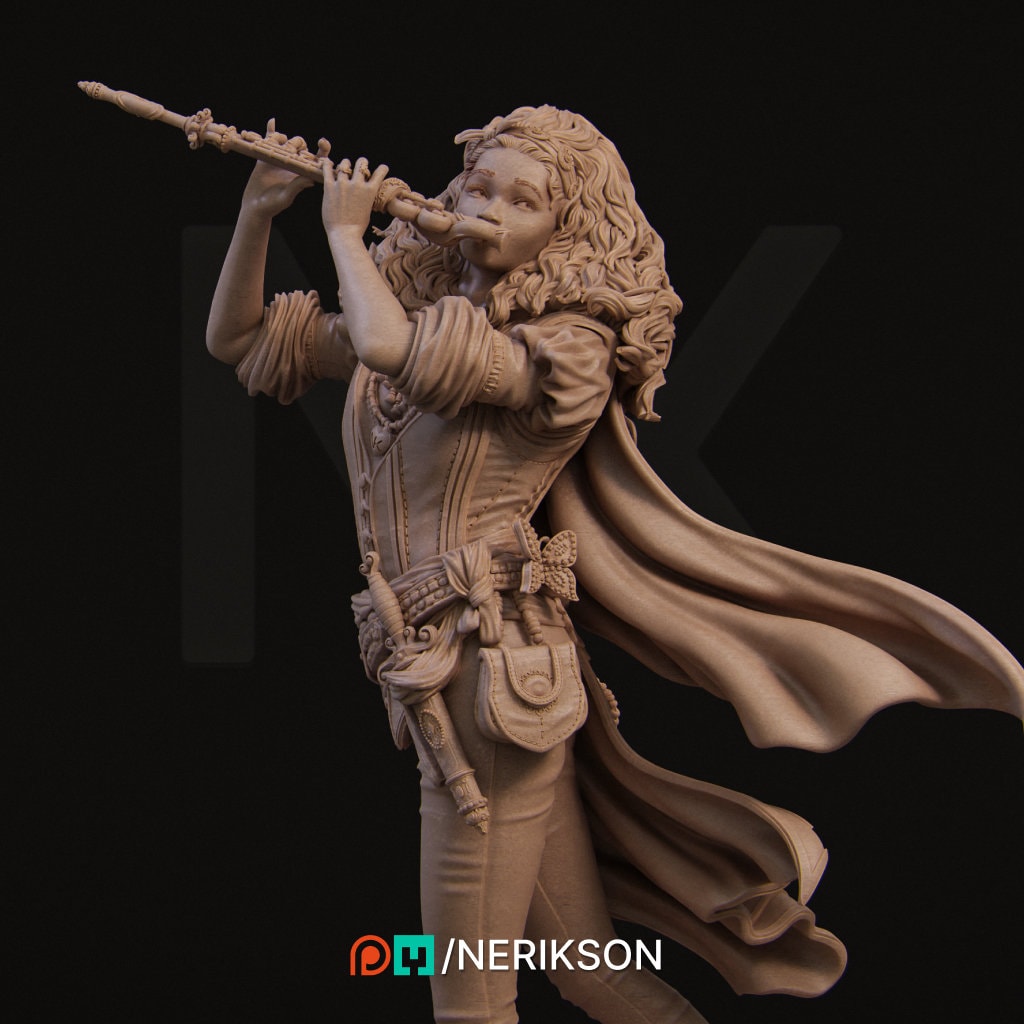 Initia, Powerful NPC, Ernest Nemirovsky | Dungeons and Dragons | Pathfinder | Table Top RPG | 3D Printed Model