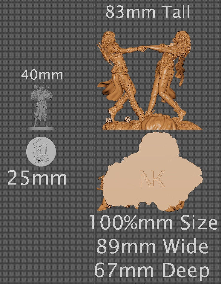 Ode to Joy, Statue | Aussie 3D Printed Miniatures and Terrain