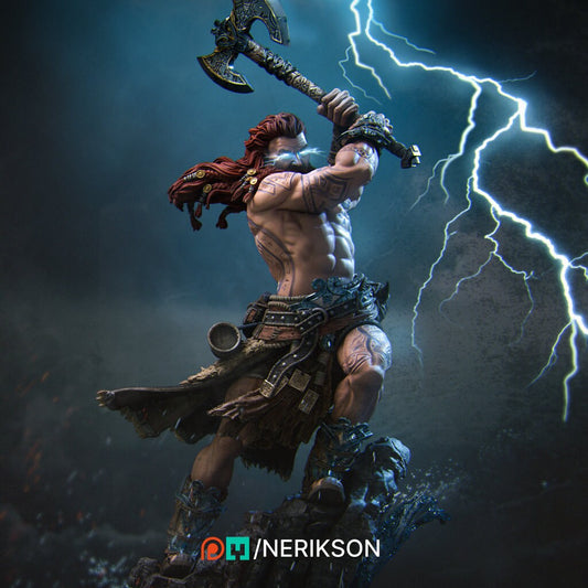Ivar, Powerful NPC, Ernest Nemirovsky | Dungeons and Dragons | Pathfinder | Table Top RPG | 3D Printed Model