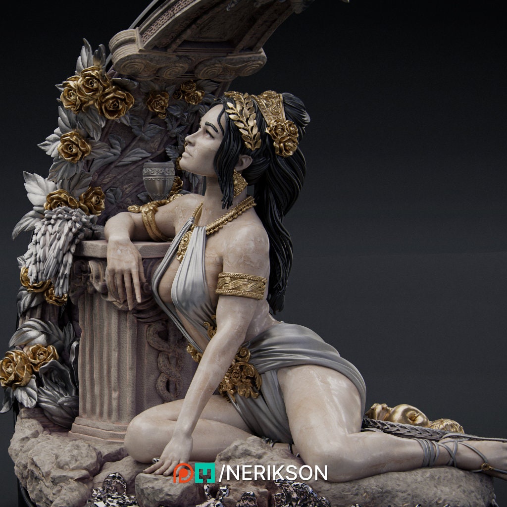 Summer, Statue | Aussie 3D Printed Miniatures and Terrain