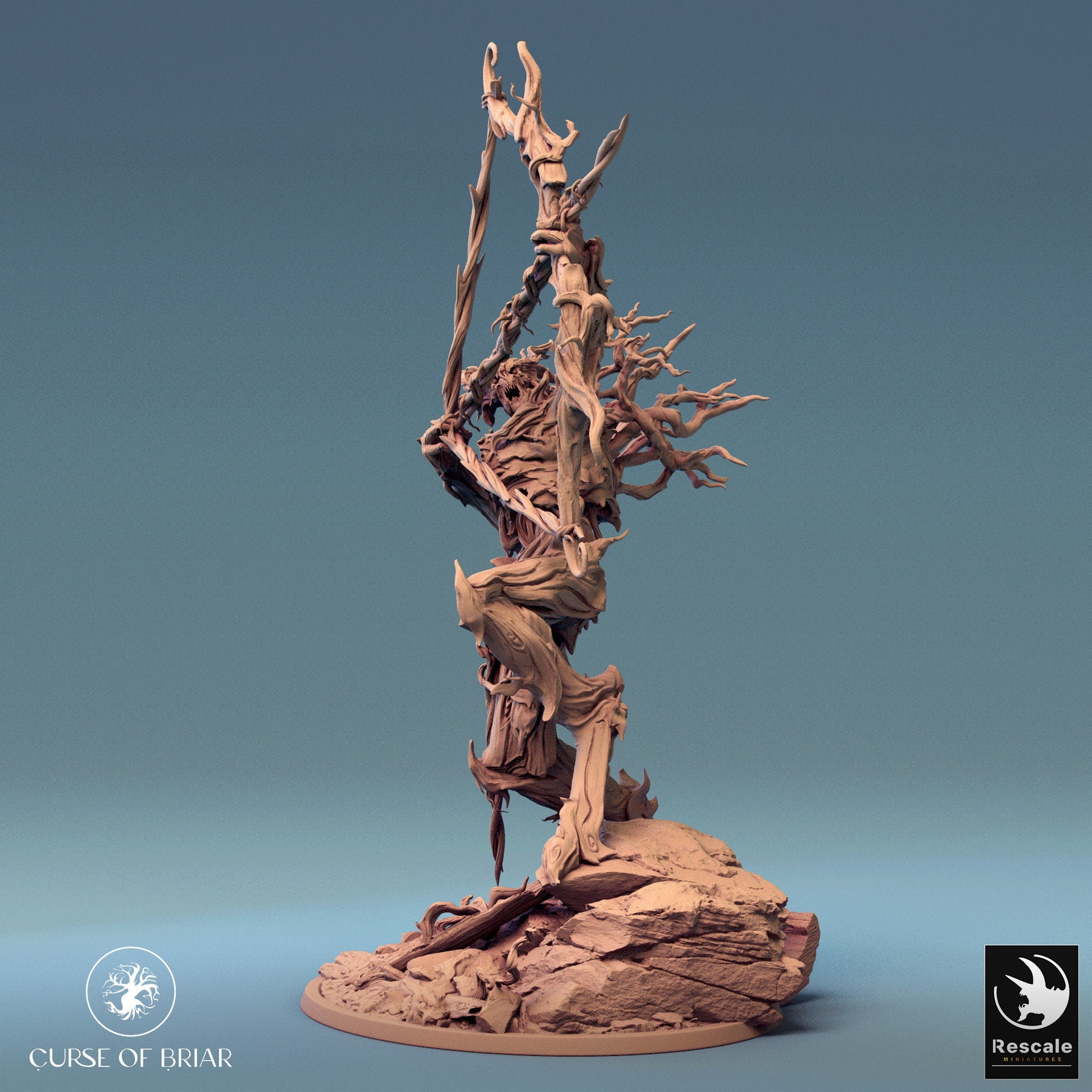 Twig Blights, Rescale Miniatures | Dungeons and Dragons | Pathfinder | Table Top RPG | 3D Printed Model