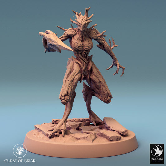 Woodfey, P2, Rescale Miniatures | Dungeons and Dragons | Pathfinder | Table Top RPG | 3D Printed Model