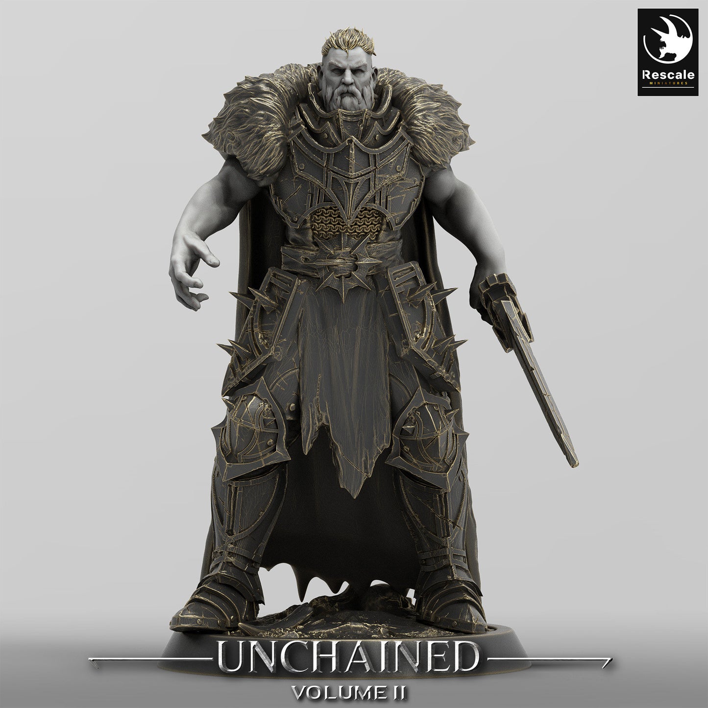 Commanders, Rescale Miniatures | Dungeons and Dragons | Pathfinder | Table Top RPG | 3D Printed Model