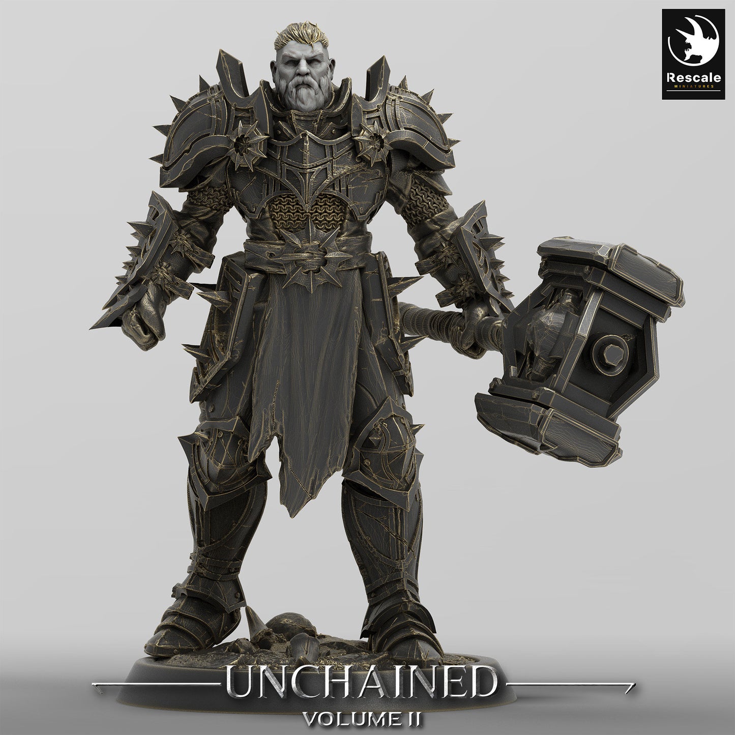 Commanders, Rescale Miniatures | Dungeons and Dragons | Pathfinder | Table Top RPG | 3D Printed Model