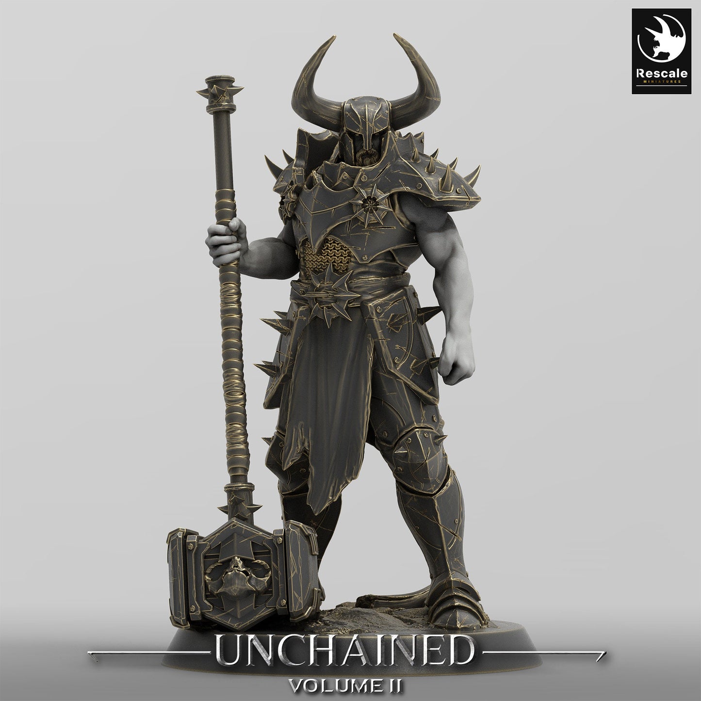 Hammer Raiders, Rescale Miniatures | Dungeons and Dragons | Pathfinder | Table Top RPG | 3D Printed Model