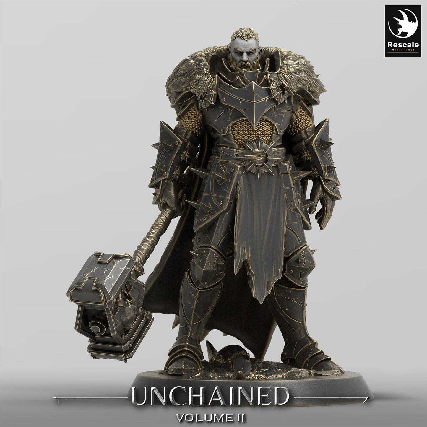 Hammer Raiders, Rescale Miniatures | Dungeons and Dragons | Pathfinder | Table Top RPG | 3D Printed Model
