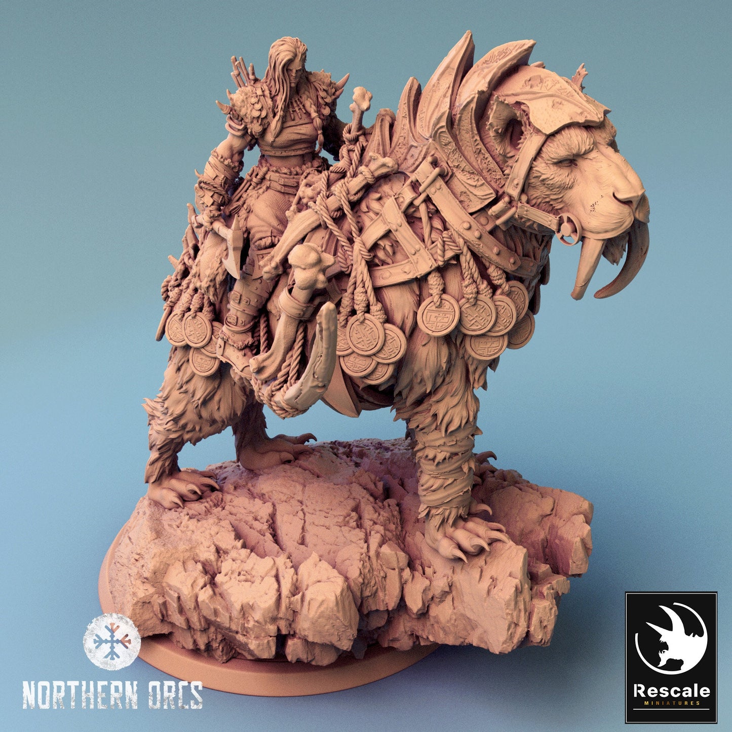 Saber Riders, Rescale Miniatures | Dungeons and Dragons | Pathfinder | Table Top RPG | 3D Printed Model