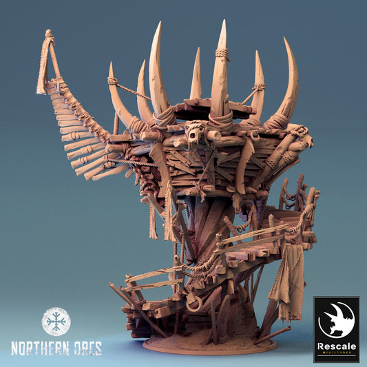 Orc Lookout Tower | Aussie 3D Printed Miniatures and Terrain