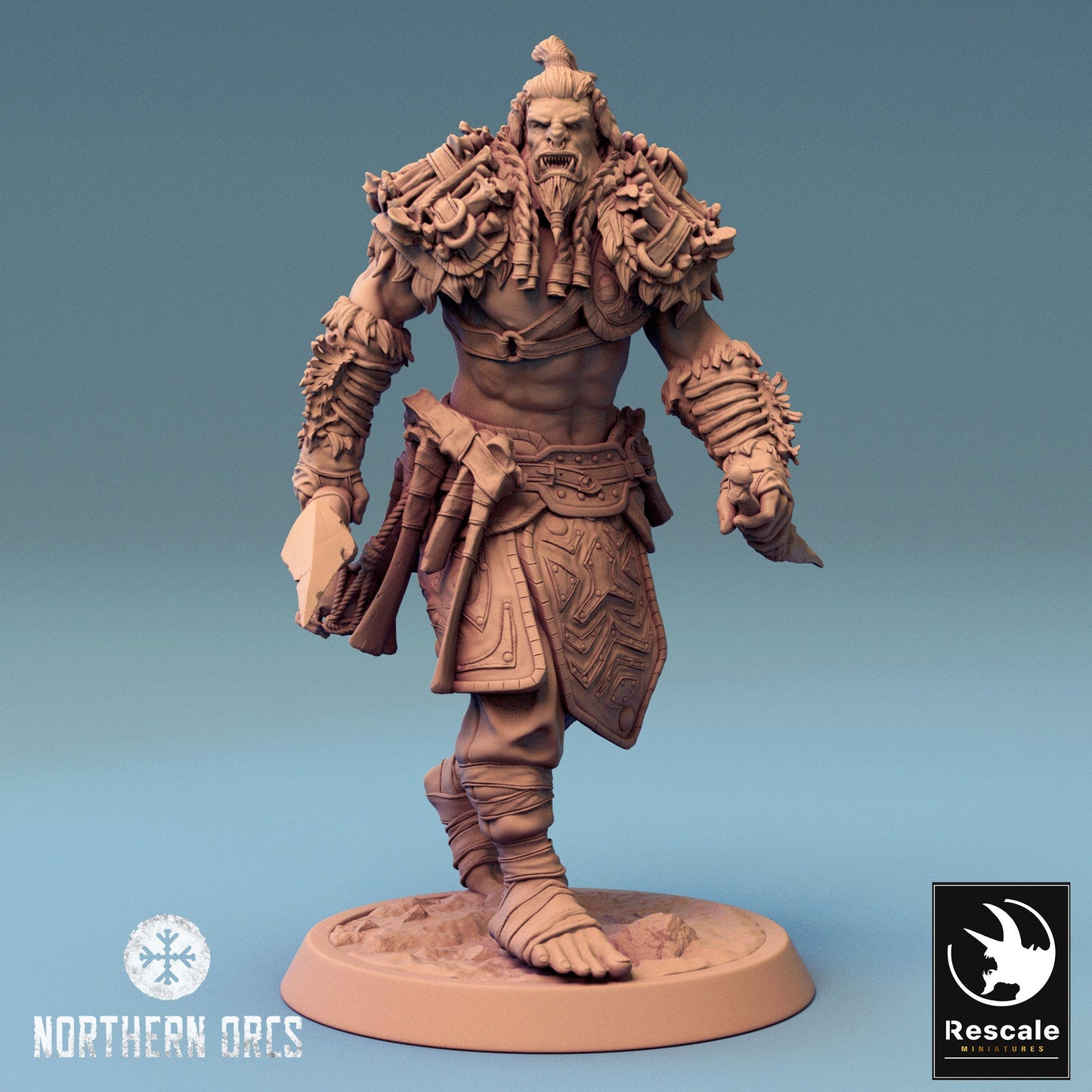 Orcs n' Lil Stabbers, Rescale Miniatures | Dungeons and Dragons | Pathfinder | Table Top RPG | 3D Printed Model