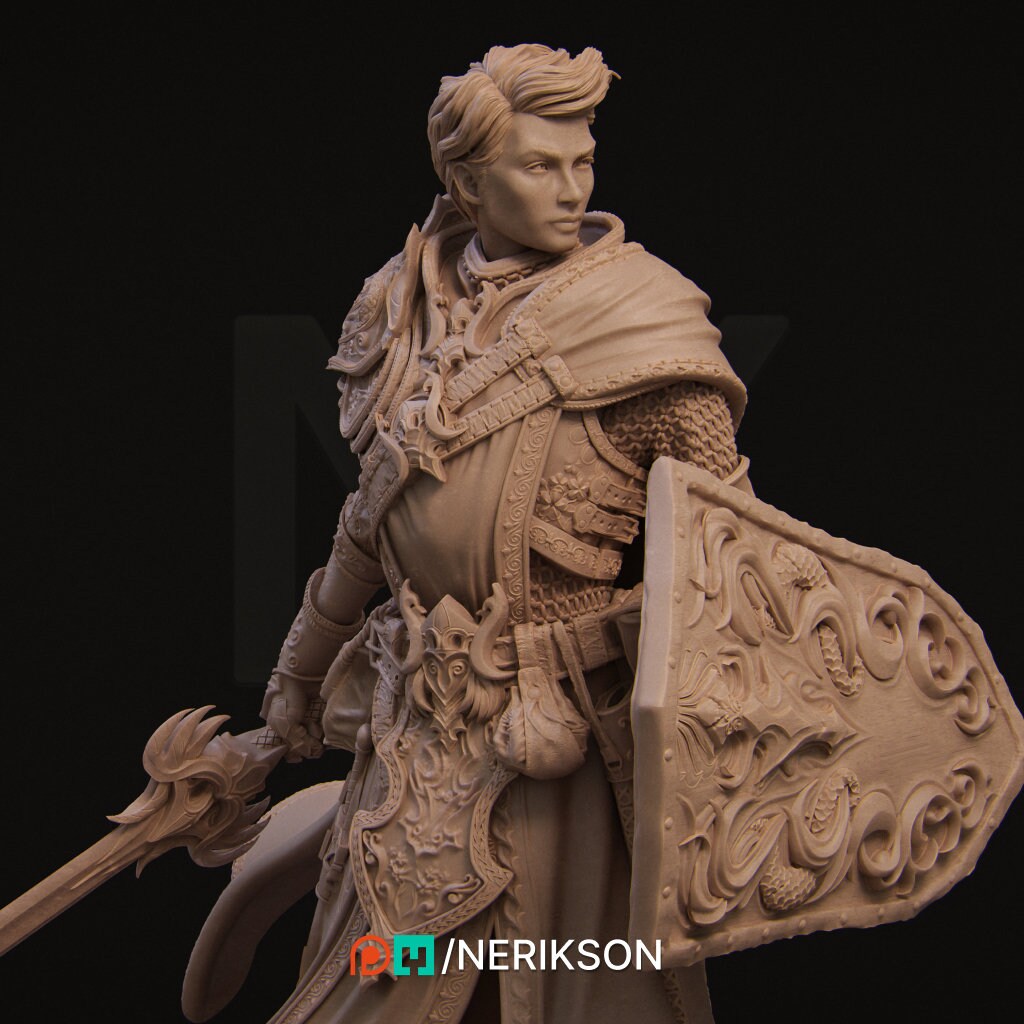 Aaron, Powerful NPC, Ernest Nemirovsky | Dungeons and Dragons | Pathfinder | Table Top RPG | 3D Printed Model