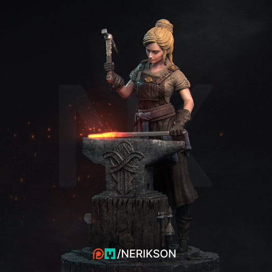 Lara, Powerful NPC, Ernest Nemirovsky | Dungeons and Dragons | Pathfinder | Table Top RPG | 3D Printed Model