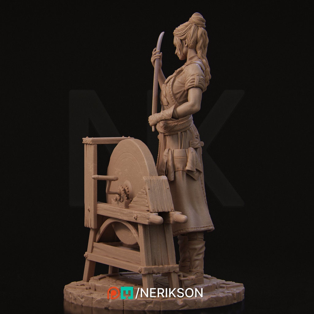 Lara, Powerful NPC, Ernest Nemirovsky | Dungeons and Dragons | Pathfinder | Table Top RPG | 3D Printed Model
