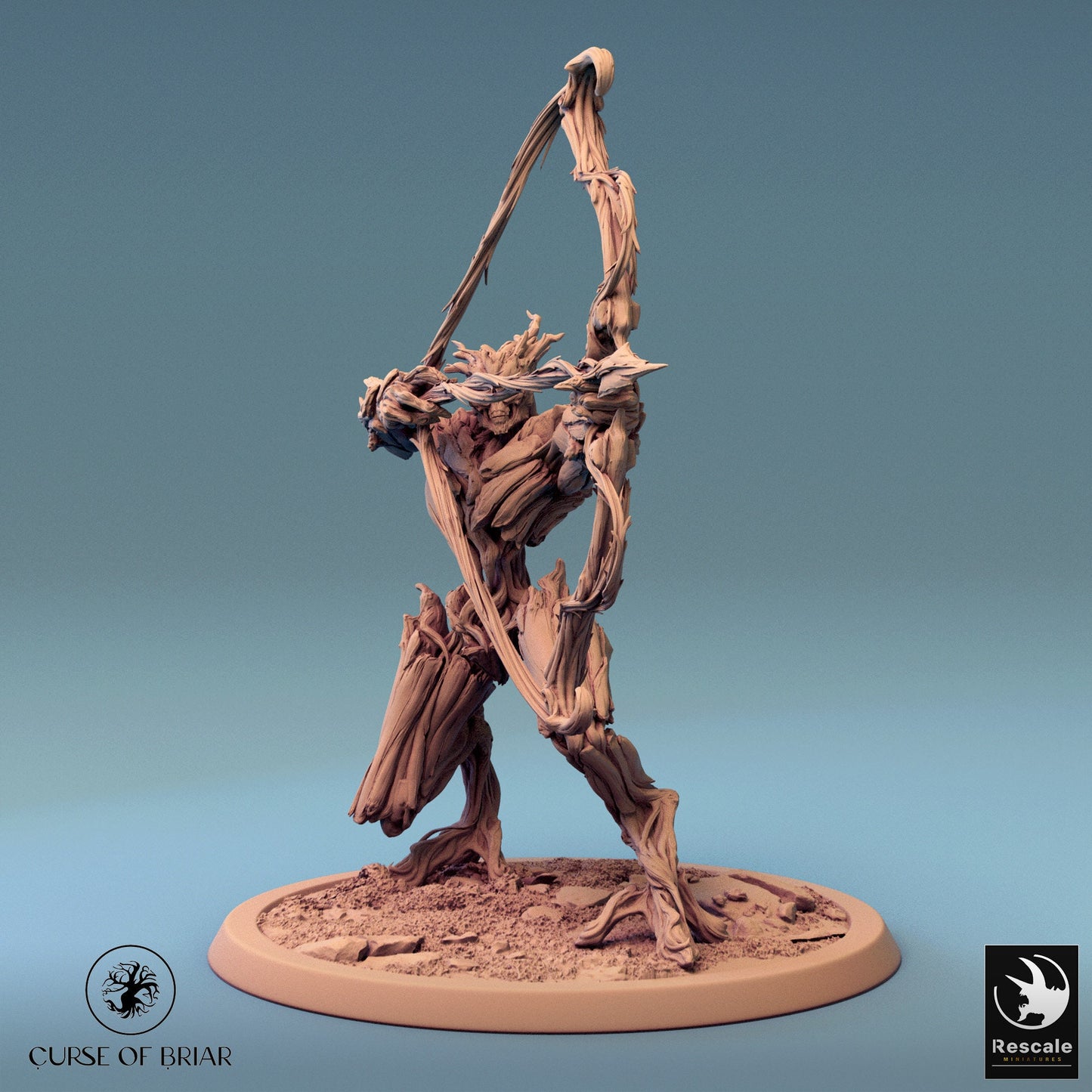 The Thickets, Pack 1, Rescale Miniatures | Dungeons and Dragons | Pathfinder | Table Top RPG | 3D Printed Model