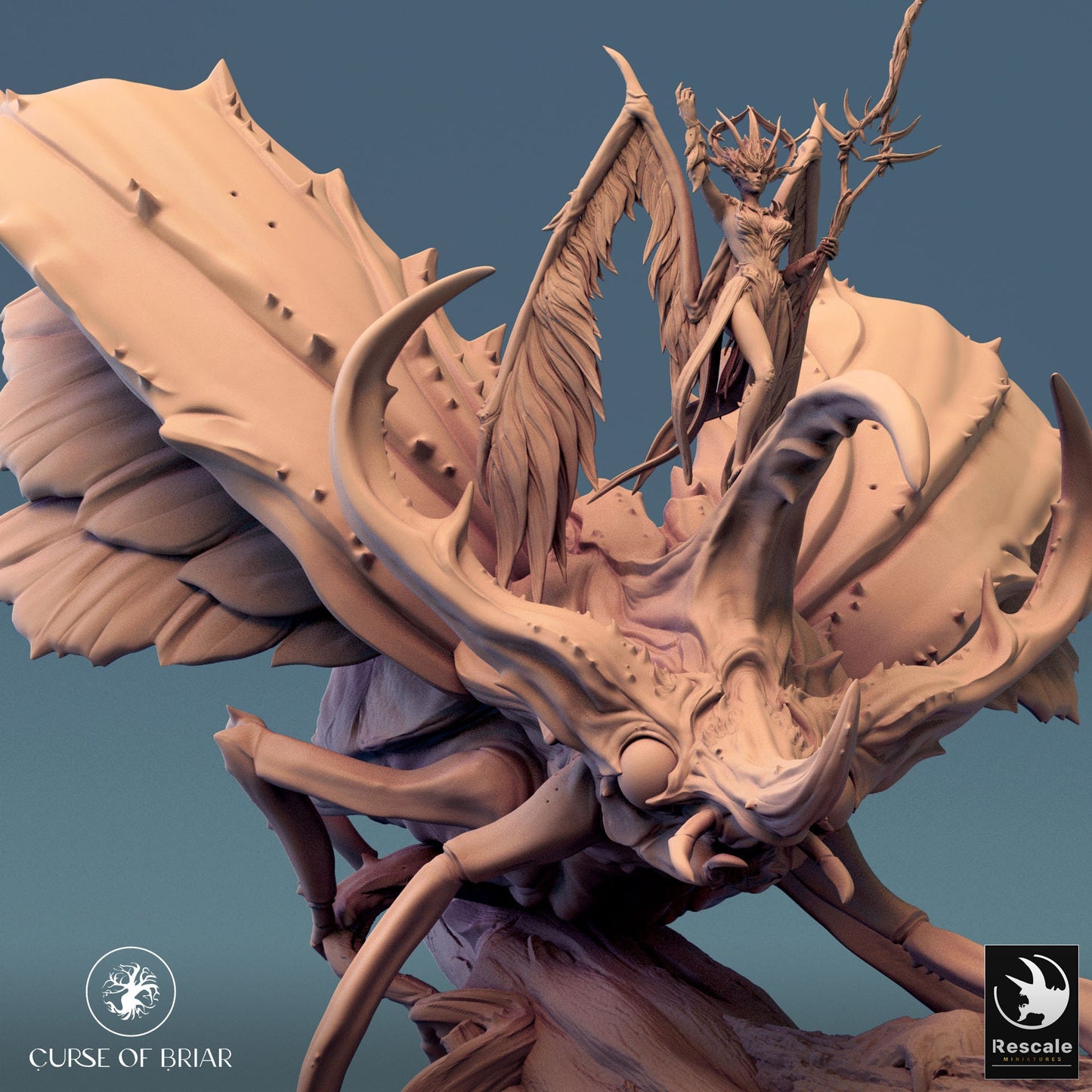 Hiedra the Royal Fae | Aussie 3D Printed Miniatures and Terrain