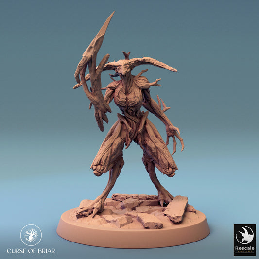 Woodfey, P1, Rescale Miniatures | Dungeons and Dragons | Pathfinder | Table Top RPG | 3D Printed Model