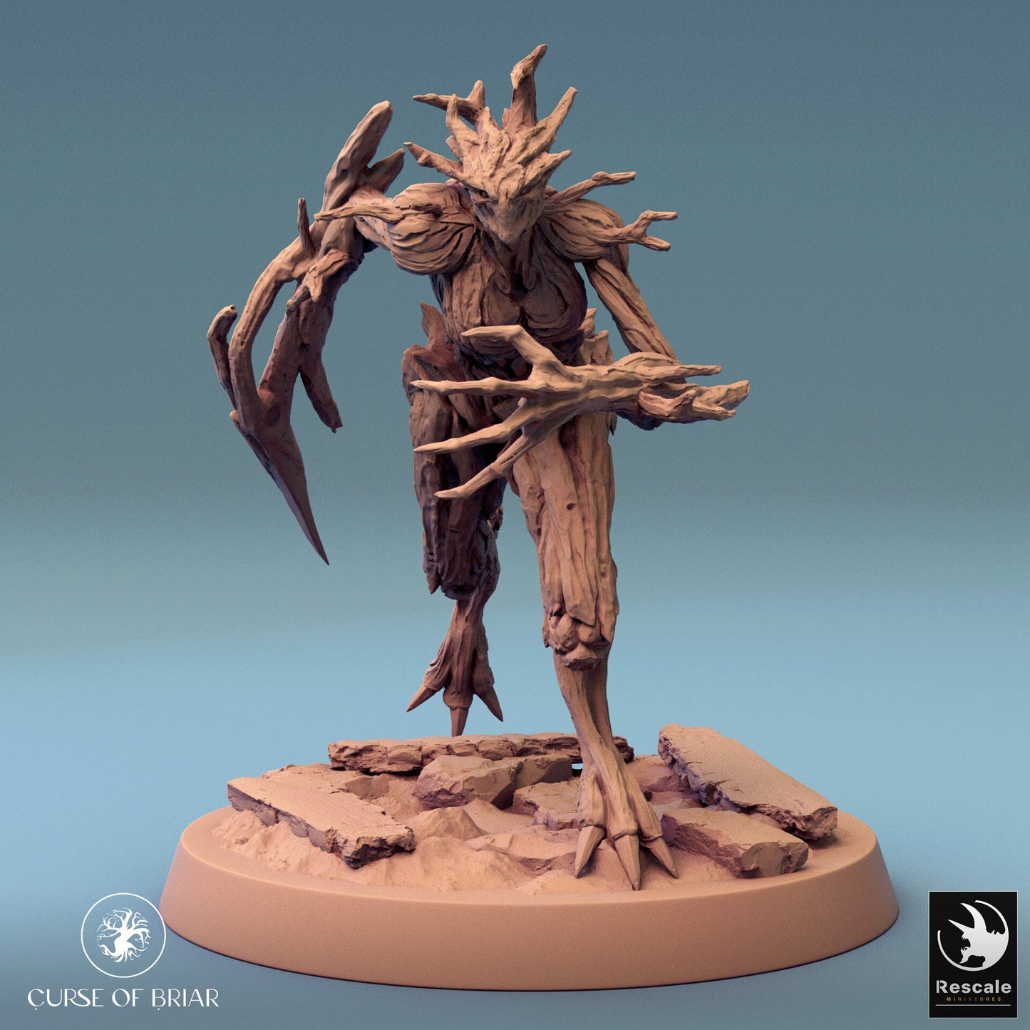 Woodfey, P2, Rescale Miniatures | Dungeons and Dragons | Pathfinder | Table Top RPG | 3D Printed Model