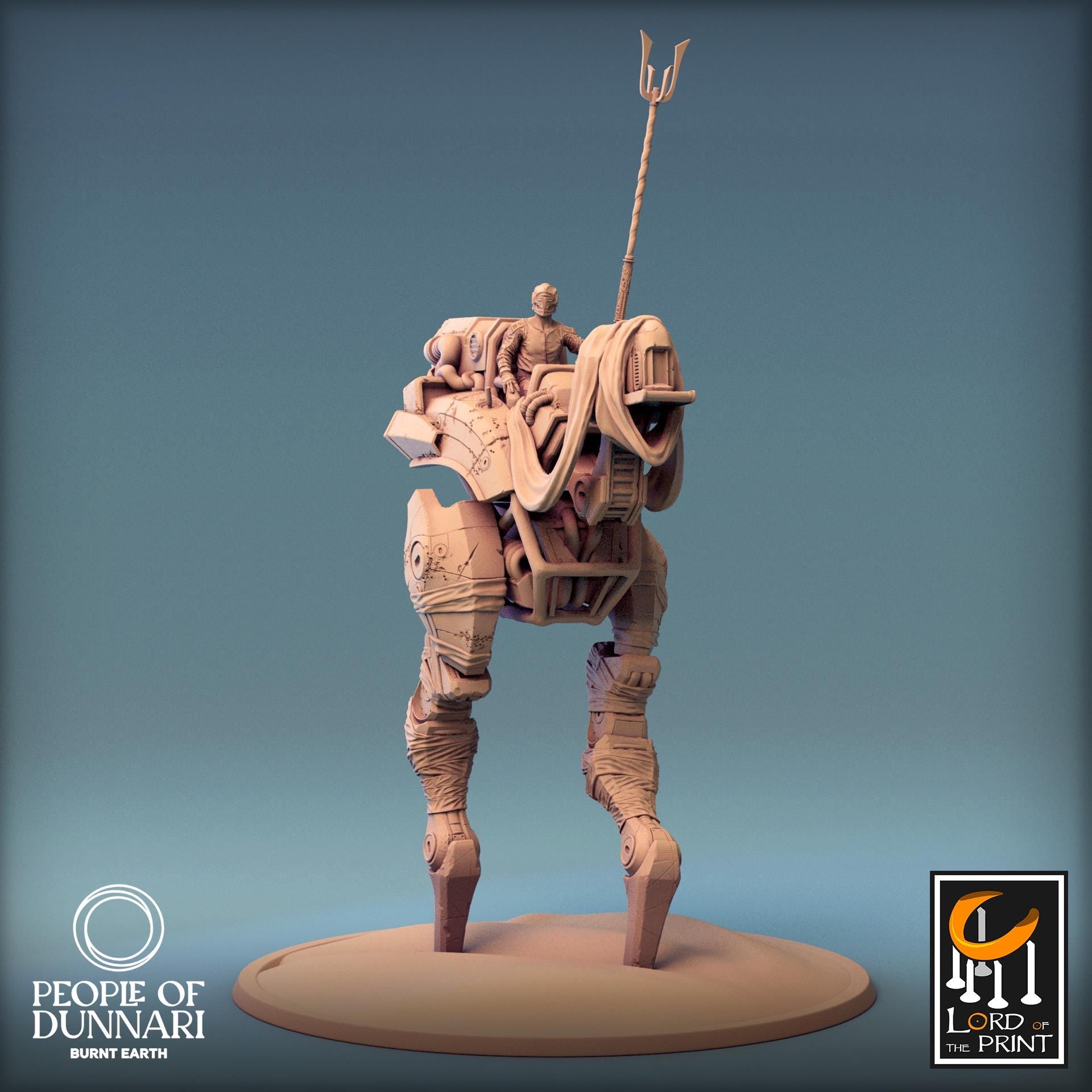 Medoka Walk, Rescale Miniatures | Dungeons and Dragons | Pathfinder | Table Top RPG | 3D Printed Model