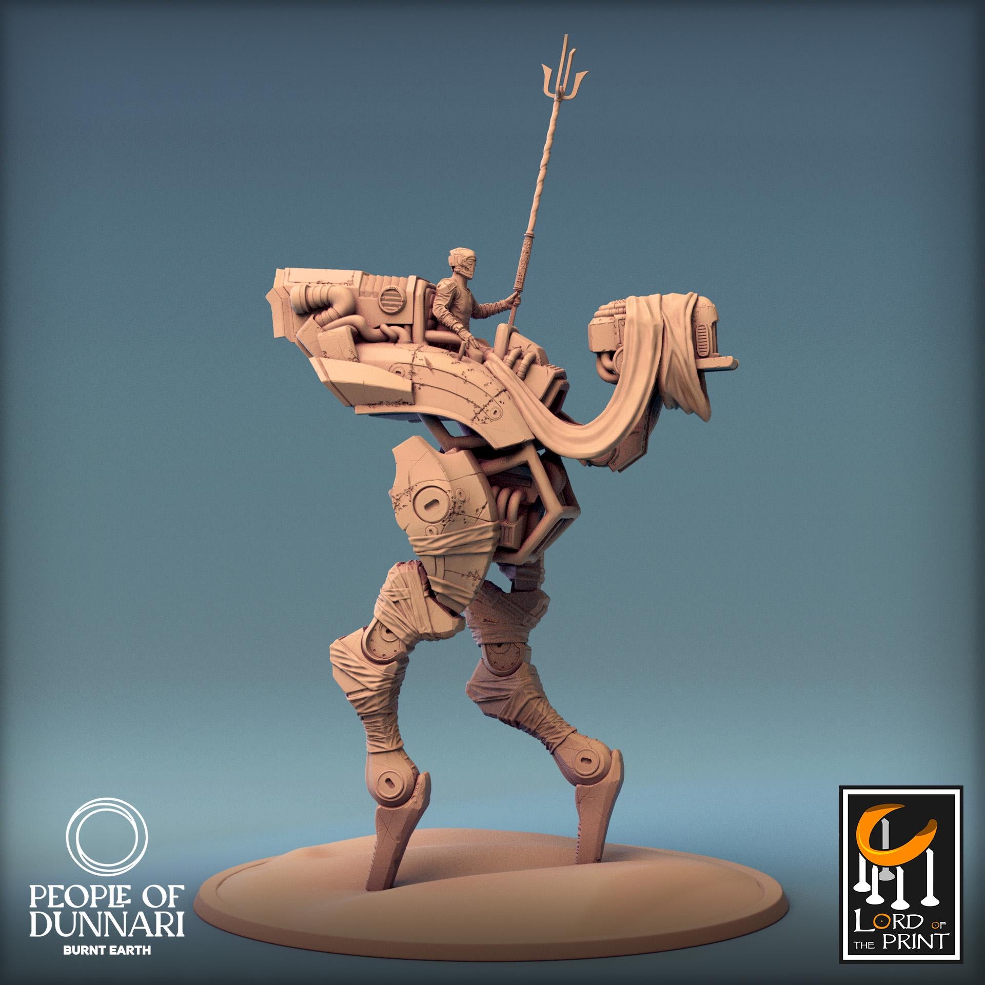 Medoka Walk, Rescale Miniatures | Dungeons and Dragons | Pathfinder | Table Top RPG | 3D Printed Model
