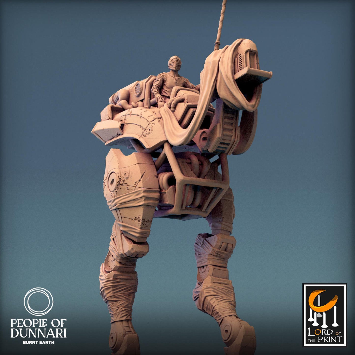 Medoka Walk, Rescale Miniatures | Dungeons and Dragons | Pathfinder | Table Top RPG | 3D Printed Model