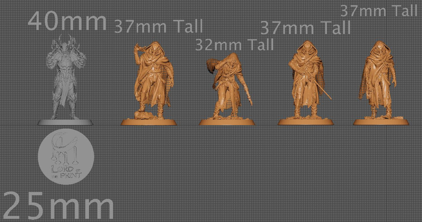 Sandriders, Rescale Miniatures | Dungeons and Dragons | Pathfinder | Table Top RPG | 3D Printed Model