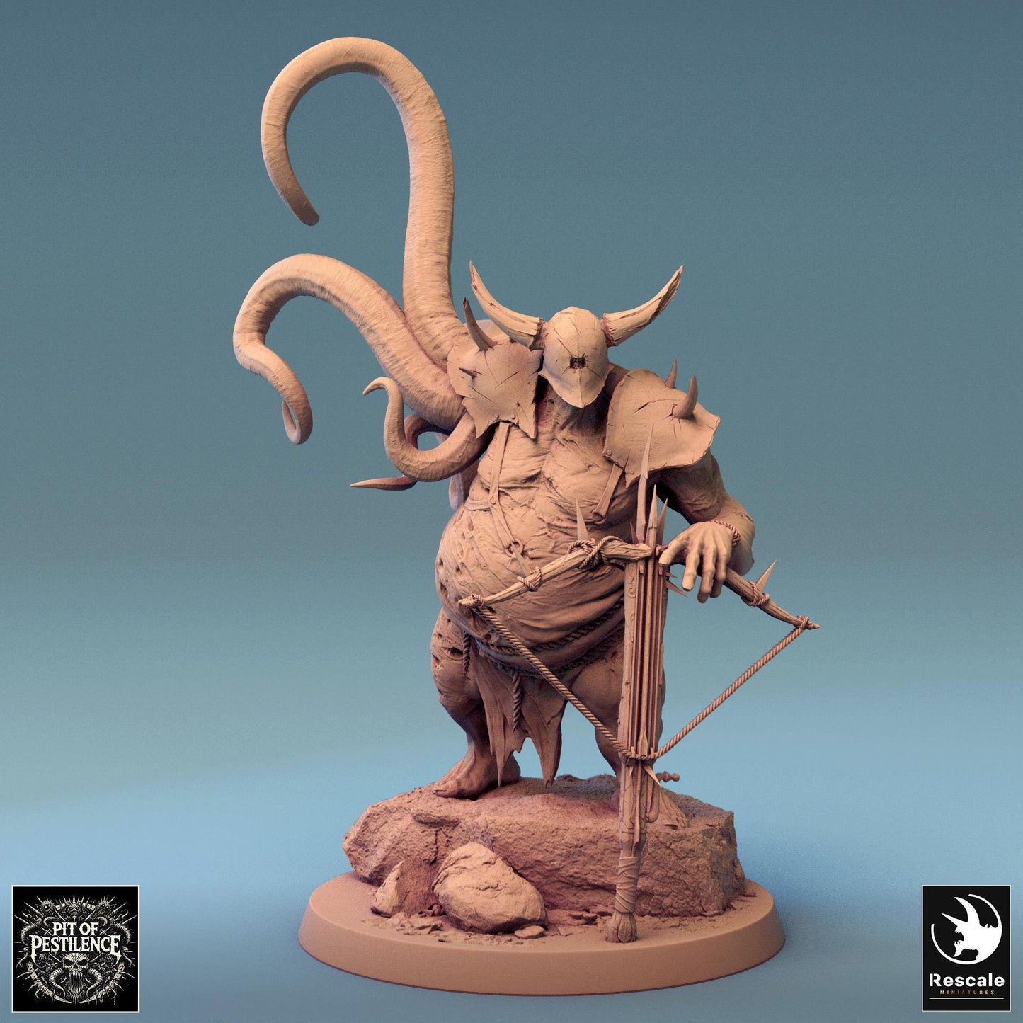 Pestilence Executioners Pack 1, Rescale Miniatures | Dungeons and Dragons | Pathfinder | Table Top RPG | 3D Printed Model