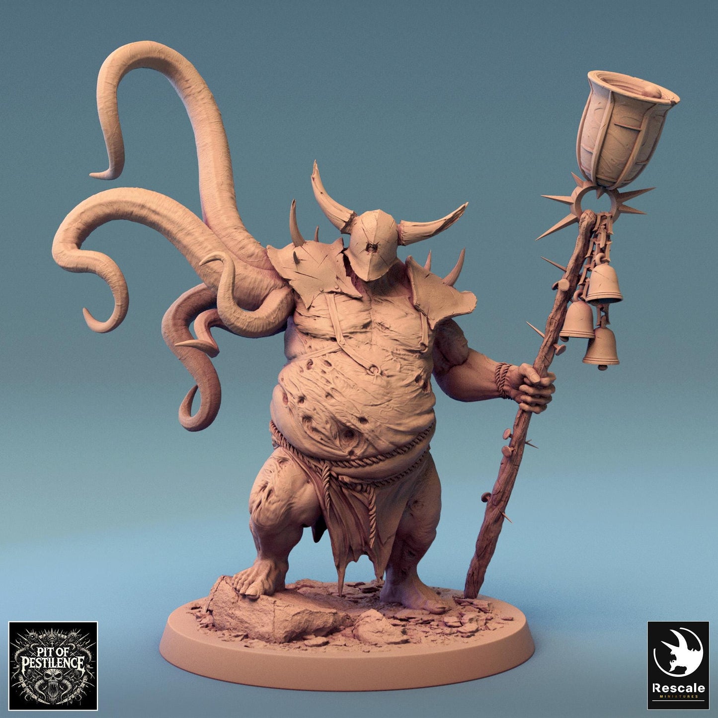 Pestilence Executioners Pack 1, Rescale Miniatures | Dungeons and Dragons | Pathfinder | Table Top RPG | 3D Printed Model