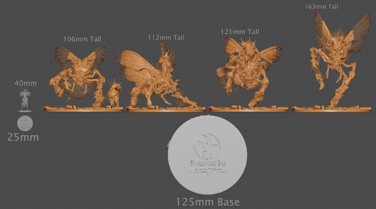 Kharax Riders, Rescale Miniatures | Dungeons and Dragons | Pathfinder | Table Top RPG | 3D Printed Model