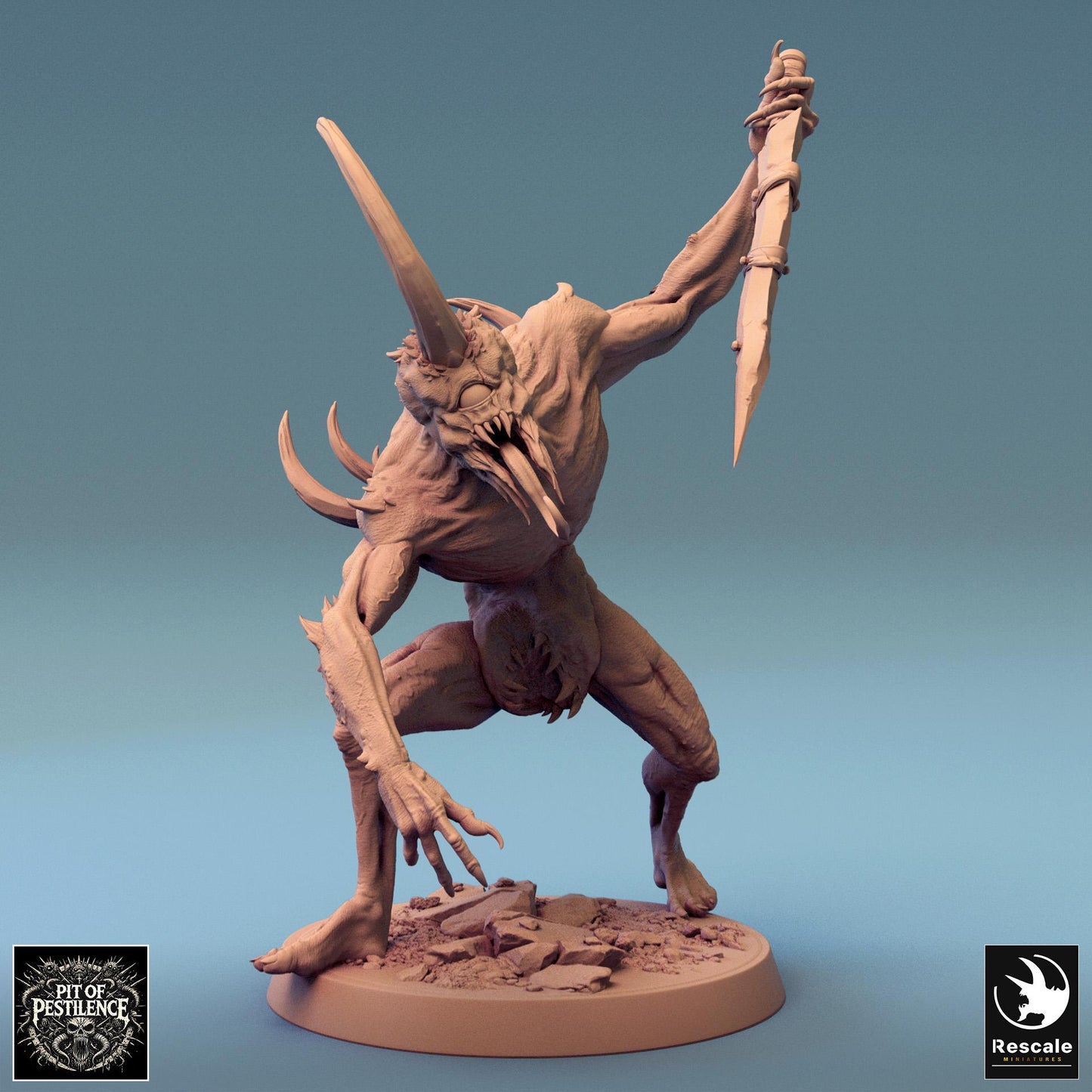 Putrid Servants, Pack 1, Rescale Miniatures | Dungeons and Dragons | Pathfinder | Table Top RPG | 3D Printed Model