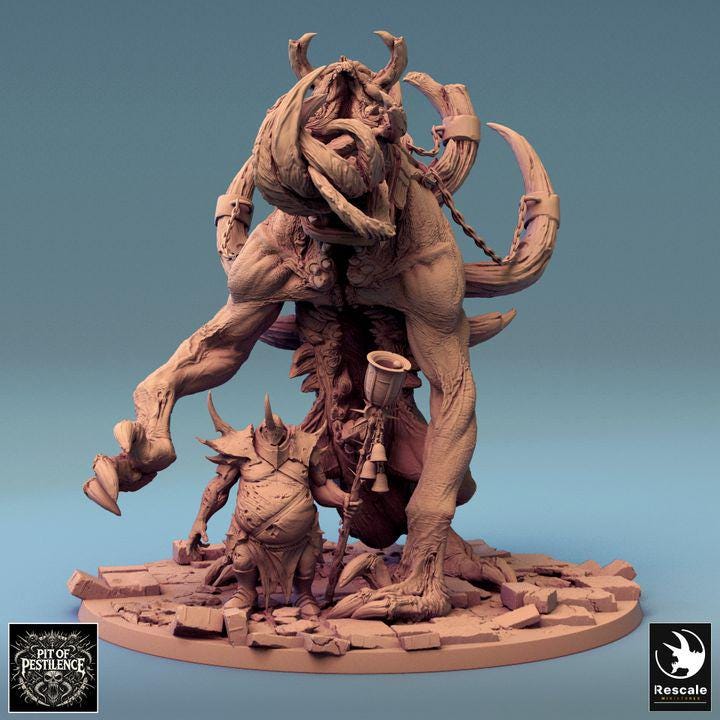 Vorathe Riders, Rescale Miniatures | Dungeons and Dragons | Pathfinder | Table Top RPG | 3D Printed Model