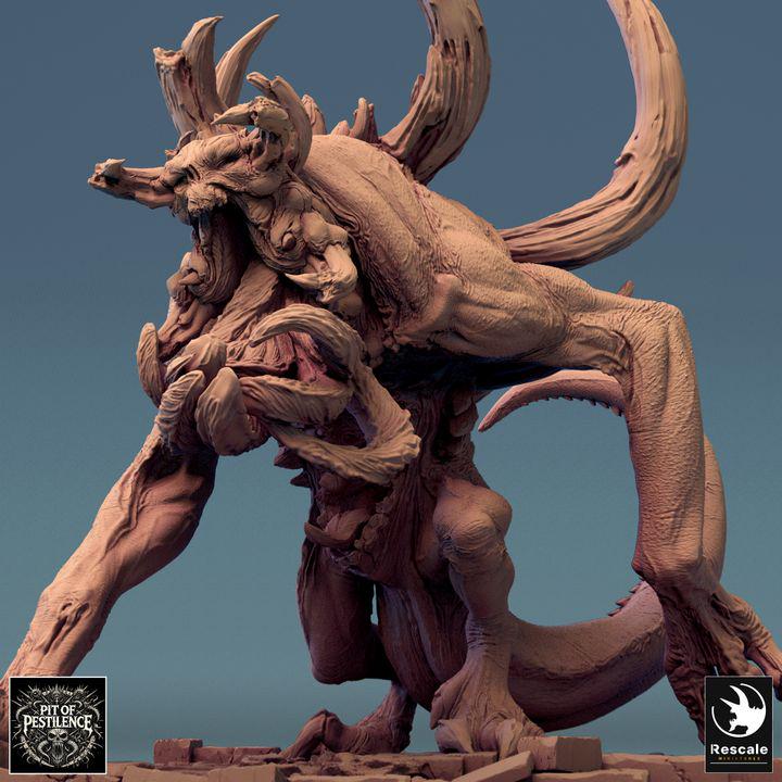 Wild Vorathe, Rescale Miniatures | Dungeons and Dragons | Pathfinder | Table Top RPG | 3D Printed Model