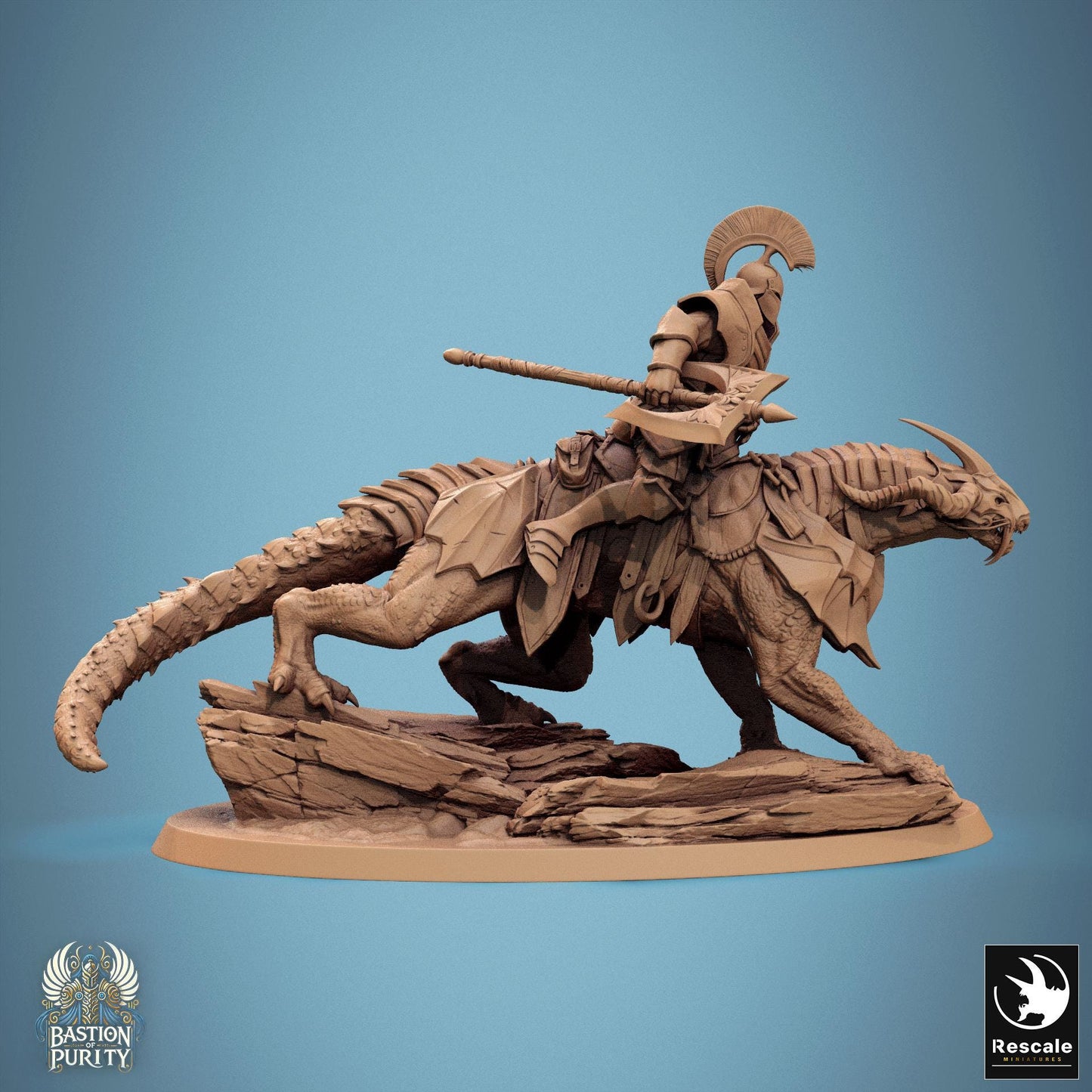 Dragoryx Riders, Pack 1, Rescale Miniatures | Dungeons and Dragons | Pathfinder | Table Top RPG | 3D Printed Model