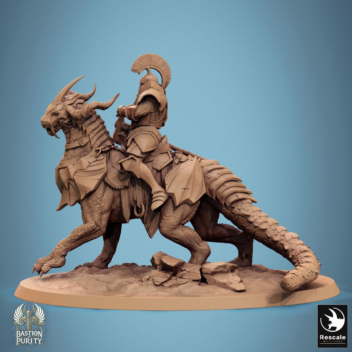 Dragoryx Riders, Pack 2, Rescale Miniatures | Dungeons and Dragons | Pathfinder | Table Top RPG | 3D Printed Model