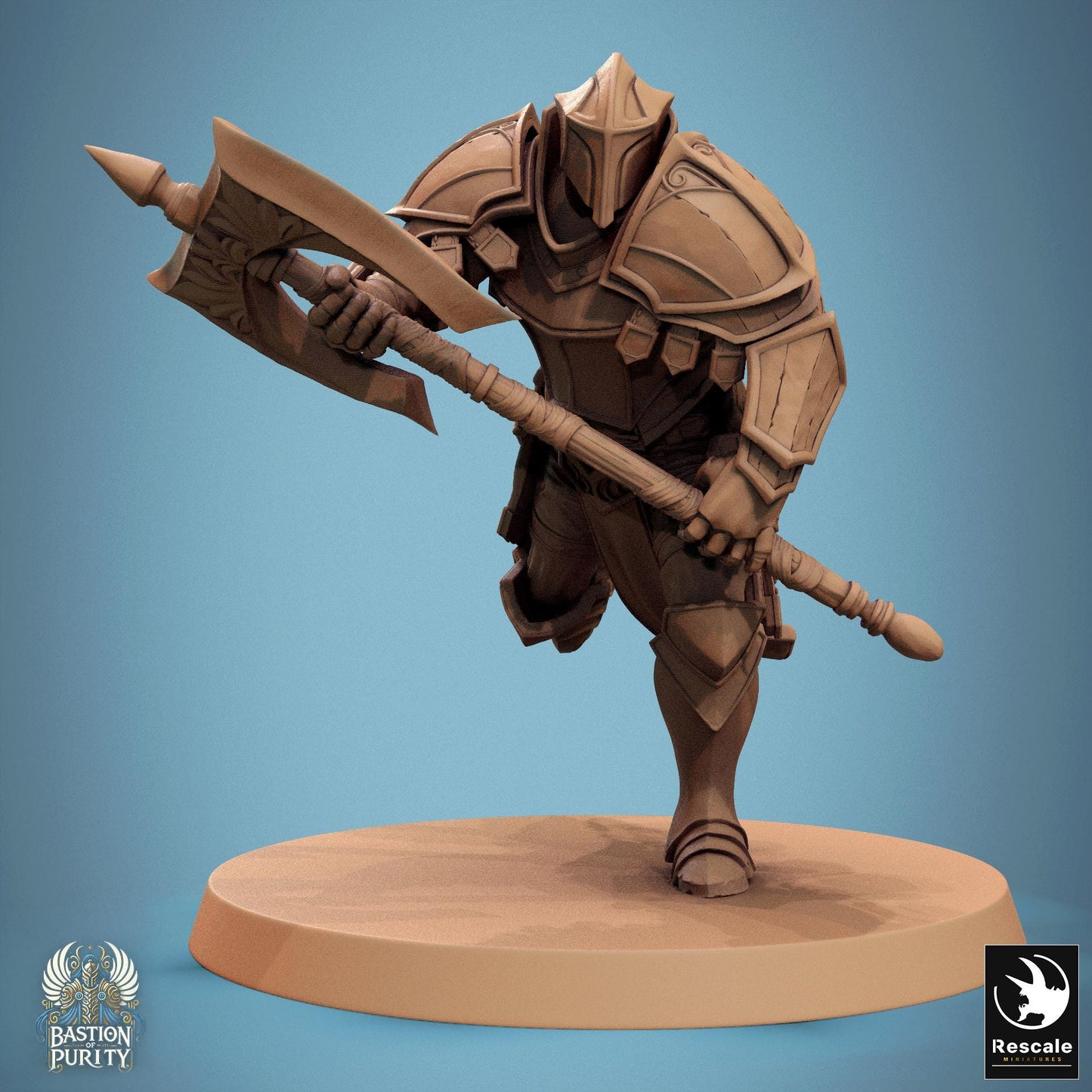 Bastion Infantry, Pack 2, Rescale Miniatures | Dungeons and Dragons | Pathfinder | Table Top RPG | 3D Printed Model