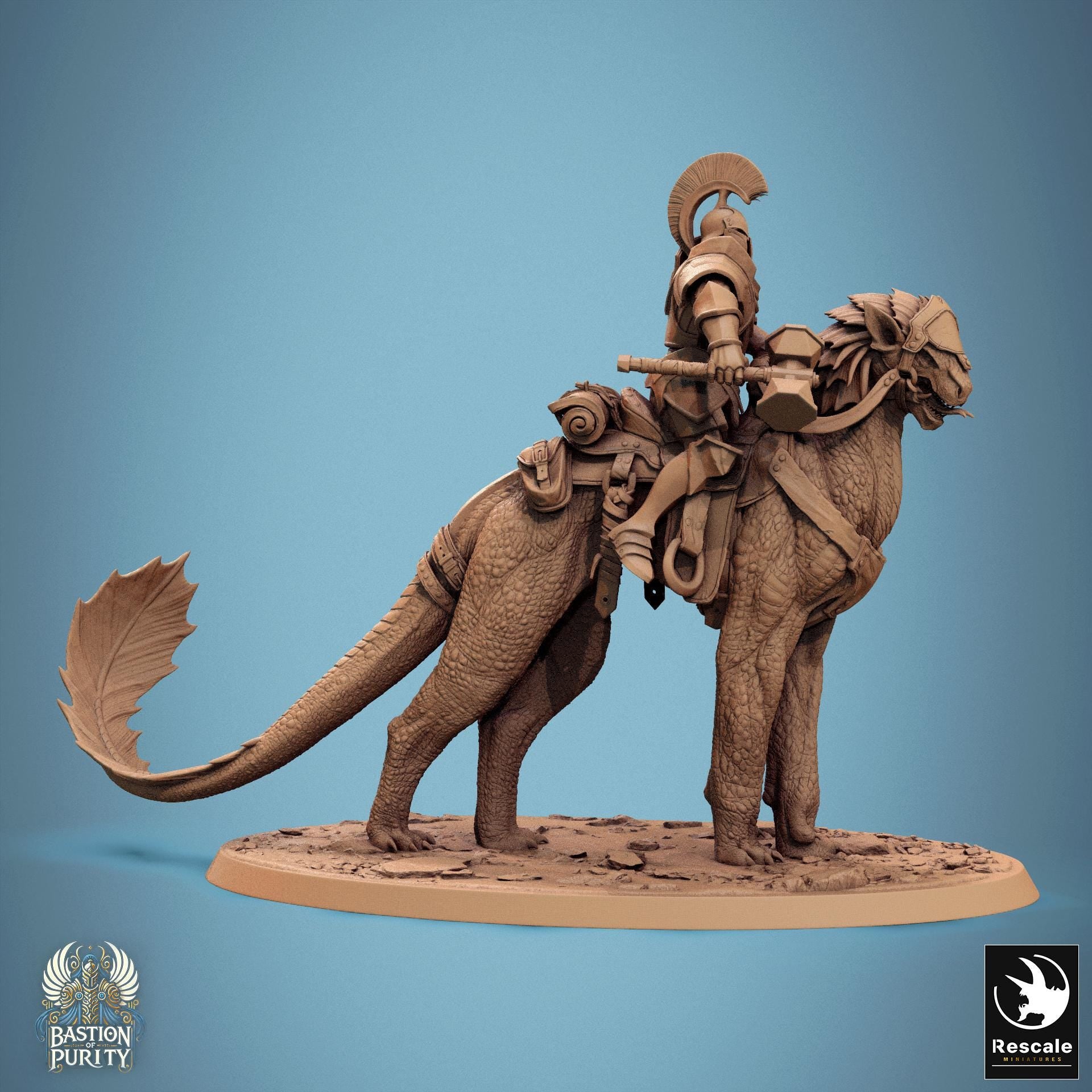 Panthera Riders, Pack 2, Rescale Miniatures | Dungeons and Dragons | Pathfinder | Table Top RPG | 3D Printed Model