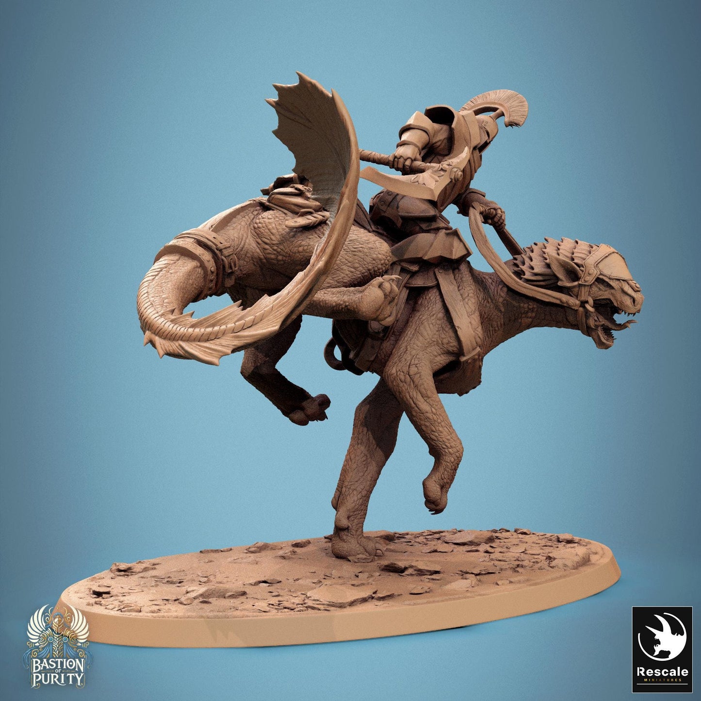 Panthera Riders, Pack 2, Rescale Miniatures | Dungeons and Dragons | Pathfinder | Table Top RPG | 3D Printed Model