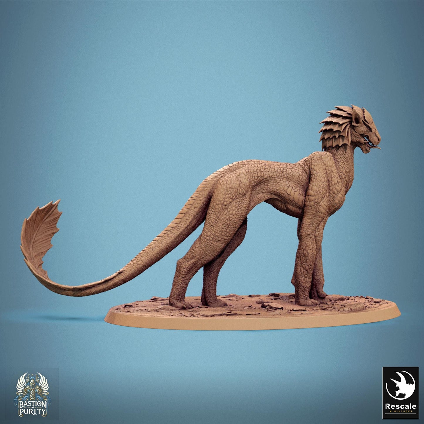 Wild Panthera, Pack 2, Rescale Miniatures | Dungeons and Dragons | Pathfinder | Table Top RPG | 3D Printed Model