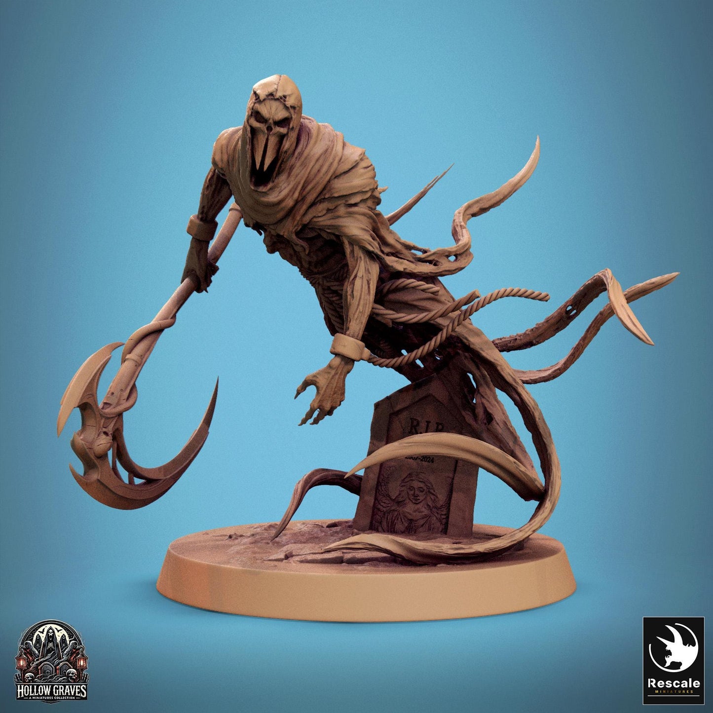 Masked Ghosts, Pack 3, Rescale Miniatures | Dungeons and Dragons | Pathfinder | Table Top RPG | 3D Printed Model